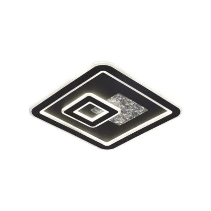 Iluminação de teto LED com regulação LED/110W/230V 3000-6500K preto + controlo remoto