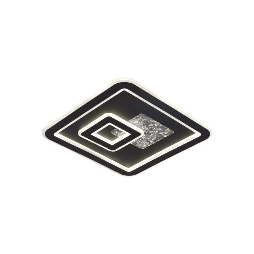 Iluminação de teto LED com regulação LED/110W/230V 3000-6500K preto + controlo remoto