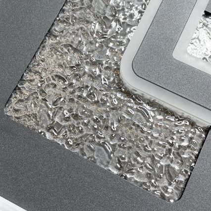 Iluminação de teto LED com regulação LED/110W/230V 3000-6500K preto + controlo remoto