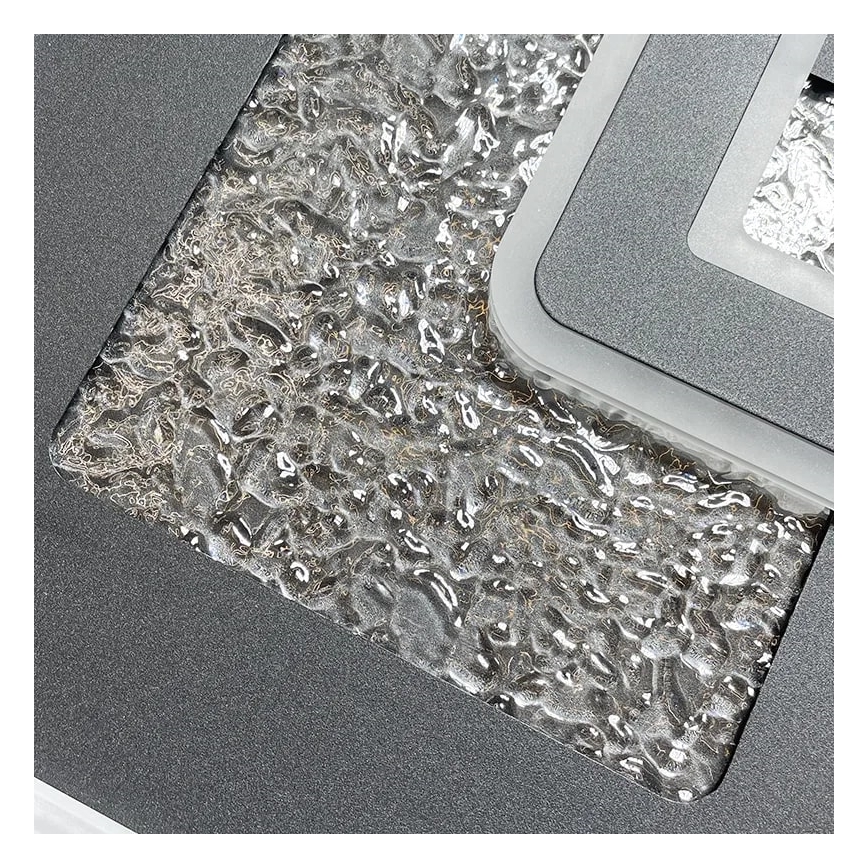 Iluminação de teto LED com regulação LED/110W/230V 3000-6500K preto + controlo remoto