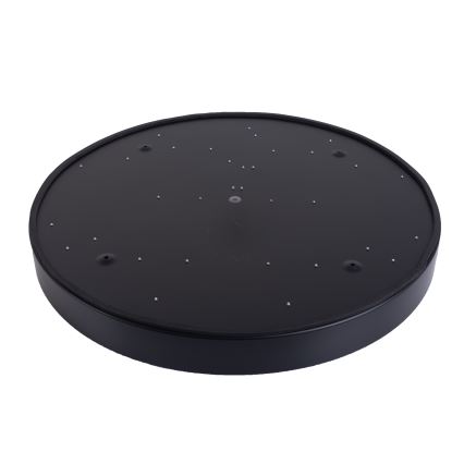 Iluminação de teto LED com regulação LED/30W/230V 3000-6500K diâmetro 30 cm preto + comando