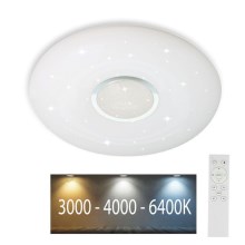 Iluminação de teto LED com regulação LED/40W/230V 3000K/4000K/6500K + controlo remoto