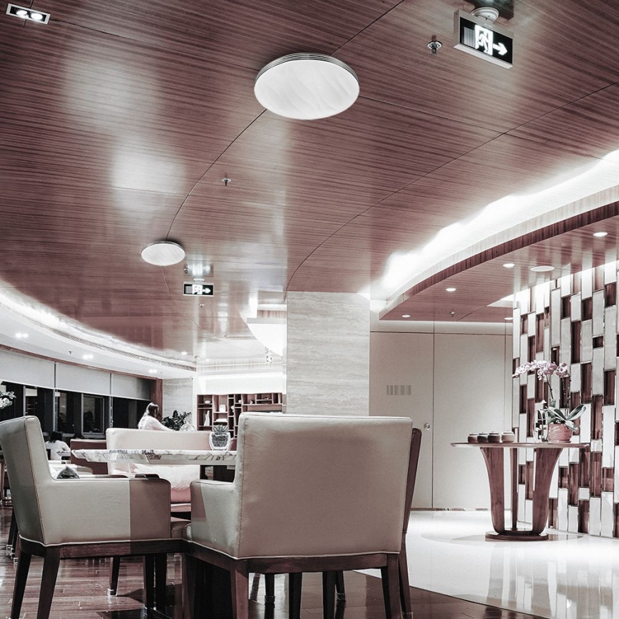 Iluminação de teto LED com regulação LED/40W/230V 3000K/4000K/6500K diâmetro 39,5 cm + comando