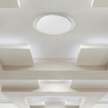 Iluminação de teto LED com regulação LED/40W/230V 3000K/4000K/6500K diâmetro 46,5 cm + comando