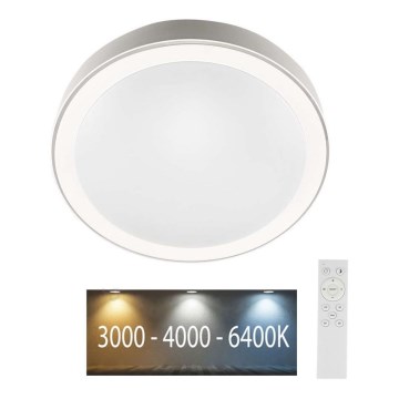 Iluminação de teto LED com regulação LED/40W/230V 3000K/4000K/6500K diâmetro 41 cm + comando