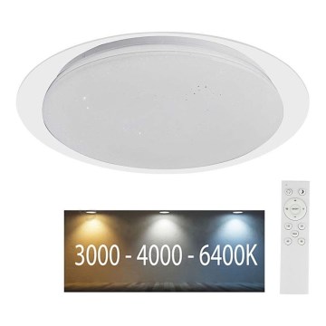 Iluminação de teto LED com regulação LED/40W/230V 3000K/4000K/6500K diâmetro 46,5 cm + comando
