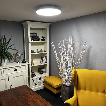 Iluminação de teto LED com regulação LED/48W/230V 2700-6500K Wi-Fi Tuya + controlo remoto