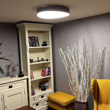 Iluminação de teto LED com regulação LED/48W/230V 2700-6500K Wi-Fi Tuya + controlo remoto