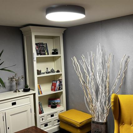 Iluminação de teto LED com regulação LED/48W/230V 2700-6500K Wi-Fi Tuya + controlo remoto