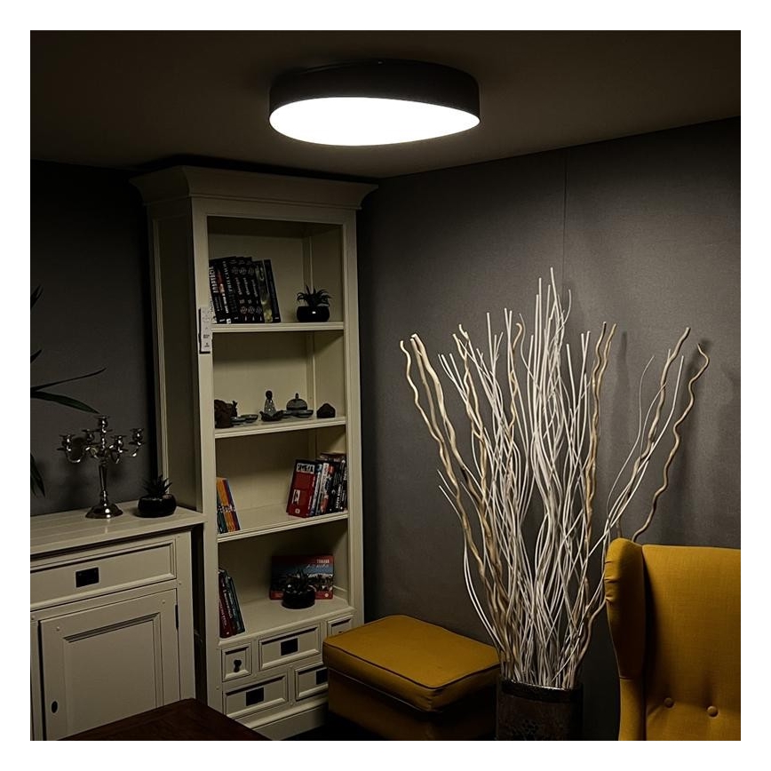 Iluminação de teto LED com regulação LED/48W/230V 2700-6500K Wi-Fi Tuya + controlo remoto