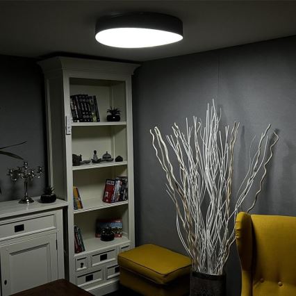 Iluminação de teto LED com regulação LED/48W/230V 2700-6500K Wi-Fi Tuya + controlo remoto