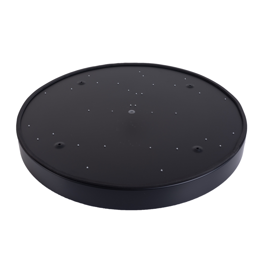 Iluminação de teto LED com regulação LED/50W/230V 3000-6500K diâmetro 50 cm preto + comando