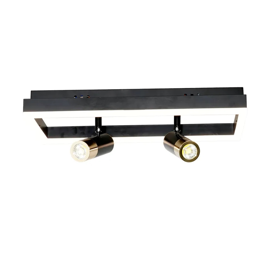 Iluminação de teto LED com regulação LED/50W/230V 3000-6500K preto + comando