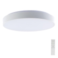 Iluminação de teto LED com regulação LED/60W/230V 3000-6500K 49,5 cm branco + comando