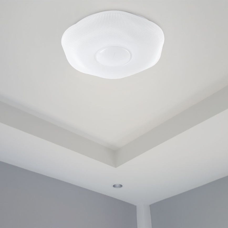 Iluminação de teto LED com regulação LED/60W/230V 3000-6500K 50 cm branco + comando