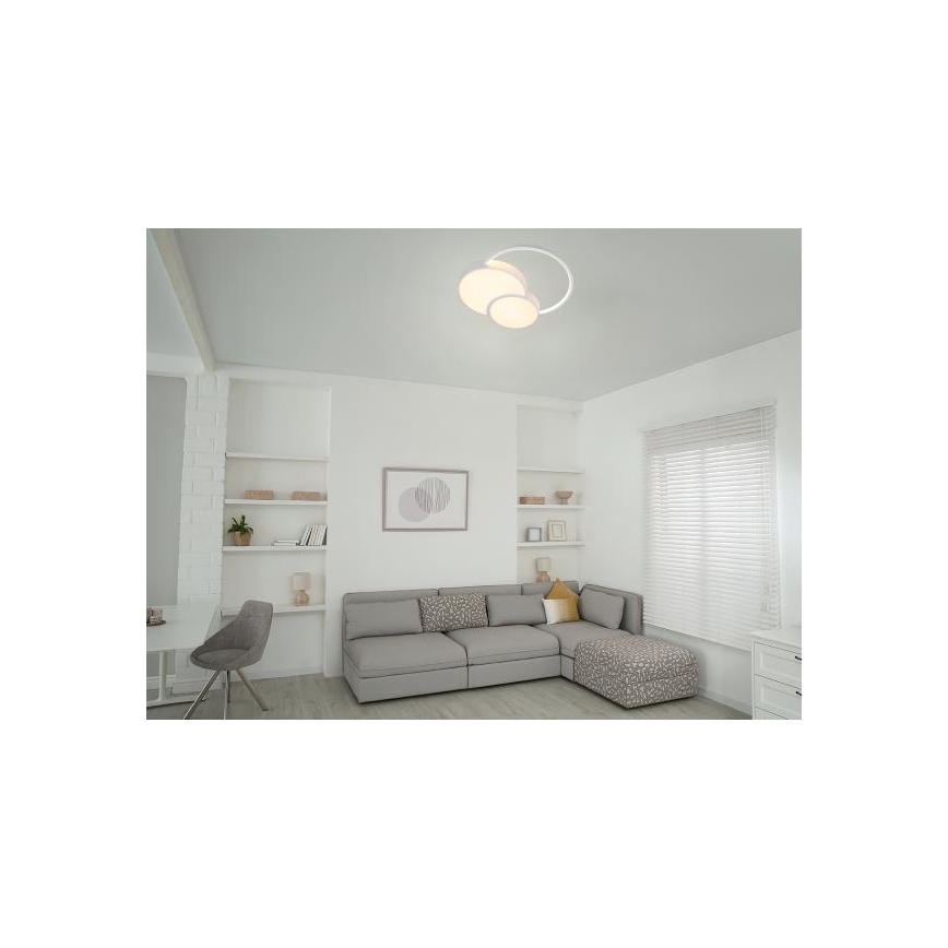 Iluminação de teto LED com regulação LED/60W/230V 3000-6500K branco + comando