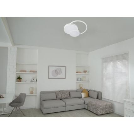 Iluminação de teto LED com regulação LED/60W/230V 3000-6500K branco + comando