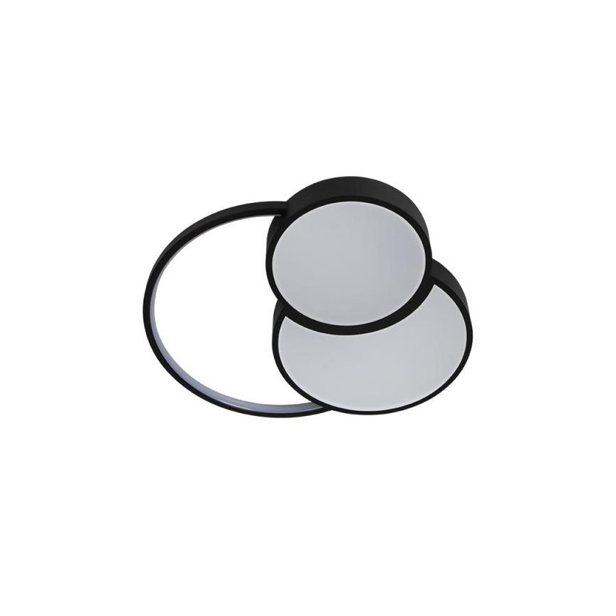 Iluminação de teto LED com regulação LED/60W/230V 3000-6500K preto + comando