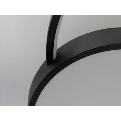 Iluminação de teto LED com regulação LED/60W/230V 3000-6500K preto + comando