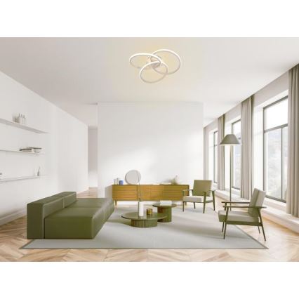 Iluminação de teto LED com regulação LED/70W/230V 3000-6500K branco + comando