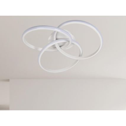 Iluminação de teto LED com regulação LED/70W/230V 3000-6500K branco + comando