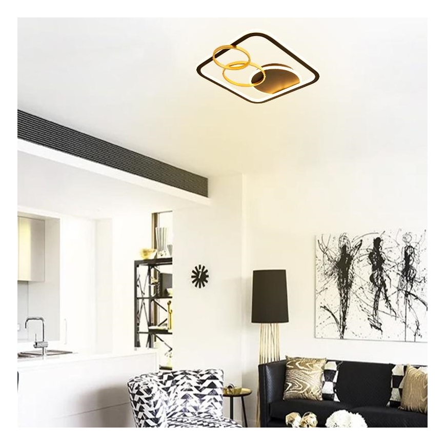 Iluminação de teto LED com regulação LED/70W/230V 3000-6500K + comando