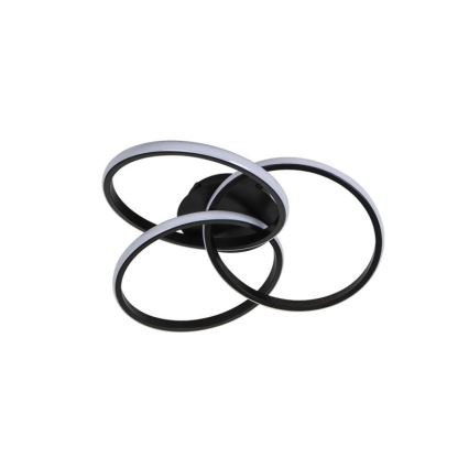 Iluminação de teto LED com regulação LED/70W/230V 3000-6500K preto + comando