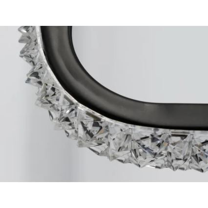 Iluminação de teto LED com regulação LED/70W/230V 3000-6500K preto + comando