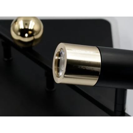 Iluminação de teto LED com regulação LED/70W/230V 3000-6500K preto + comando