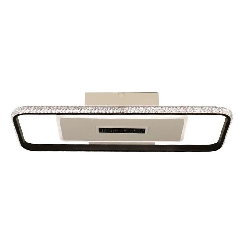 Iluminação de teto LED com regulação LED/75W/230V 3000-6500K branco/preto + comando