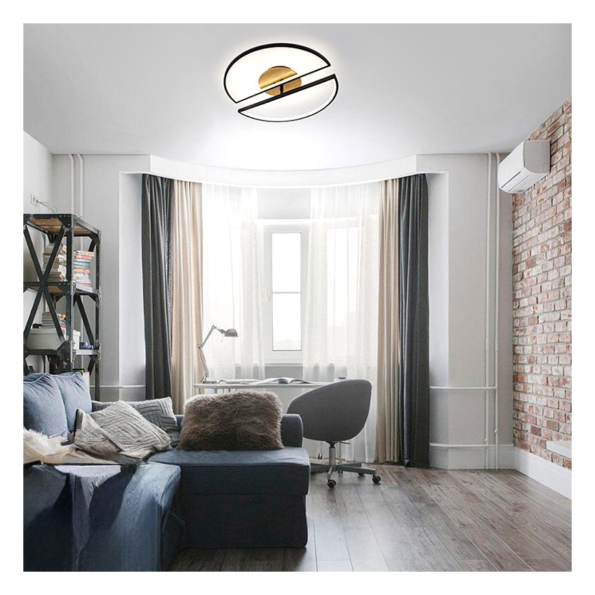 Iluminação de teto LED com regulação LED/75W/230V 3000-6500K faia + comando