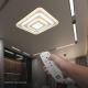 Iluminação de teto LED com regulação LED/77W/230V 3000-6500K + comando