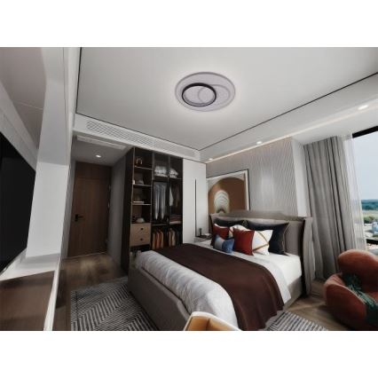 Iluminação de teto LED com regulação LED/85W/230V 3000-6500K + comando