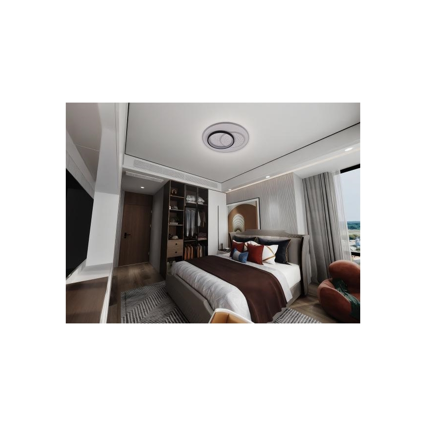 Iluminação de teto LED com regulação LED/85W/230V 3000-6500K + comando