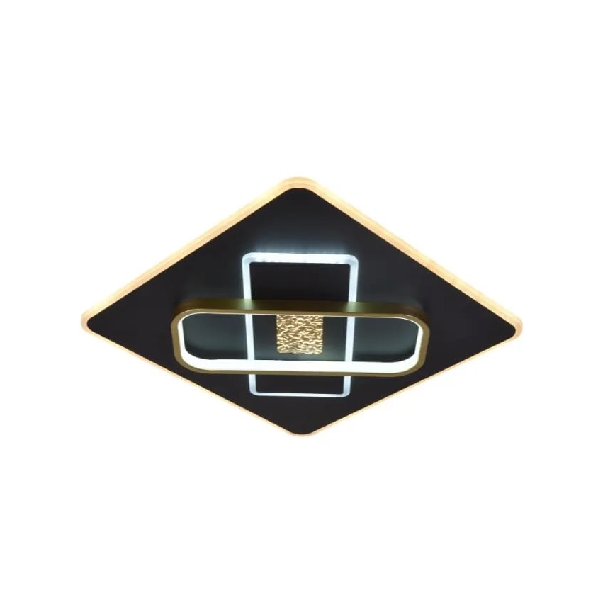 Iluminação de teto LED com regulação LED/90W/230V 3000-6500K preto + controlo remoto