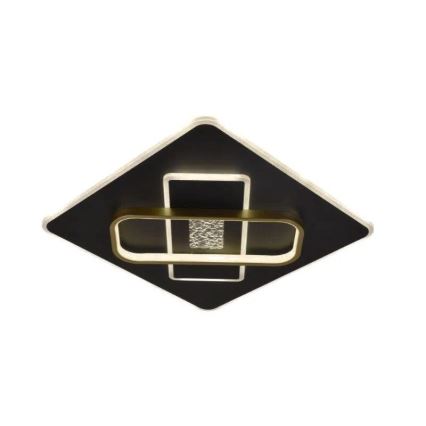 Iluminação de teto LED com regulação LED/90W/230V 3000-6500K preto + controlo remoto