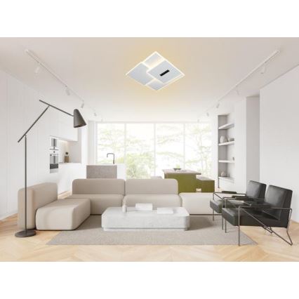 Iluminação de teto LED com regulação LED/95W/230V 3000-6500K branco + comando