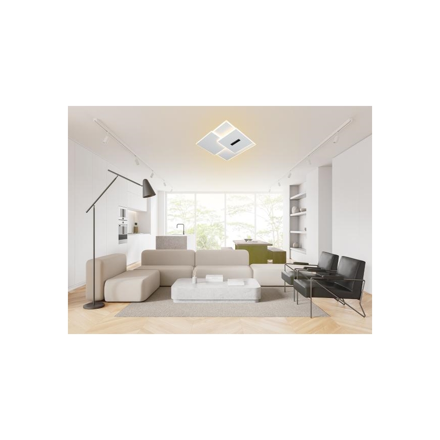 Iluminação de teto LED com regulação LED/95W/230V 3000-6500K branco + comando
