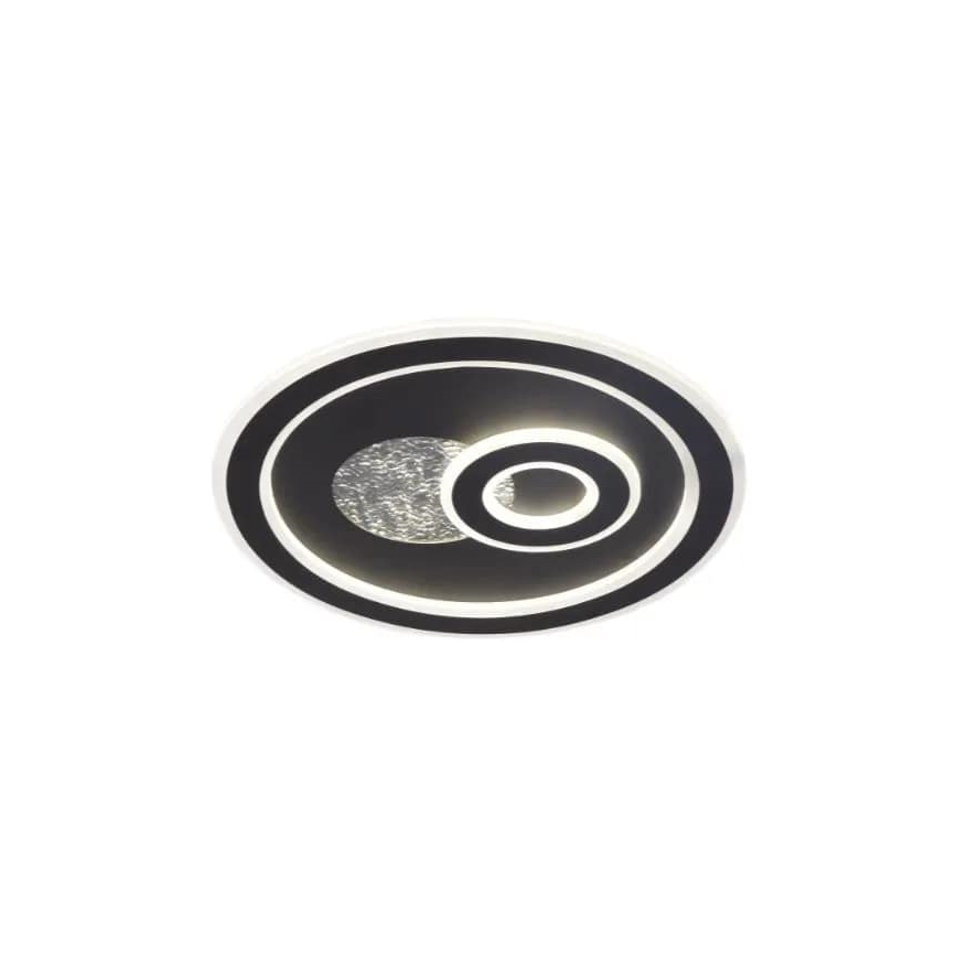 Iluminação de teto LED com regulação LED/95W/230V 3000-6500K preto + controlo remoto