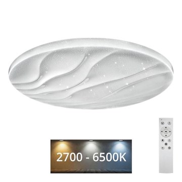 Iluminação de teto LED com regulação LIKA LED/60W/230V 2700-6500K diâmetro 58 cm + comando