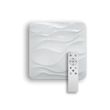 Iluminação de teto LED com regulação NERIS LED/60W/230V 2700-6500K 53x53 cm + comando