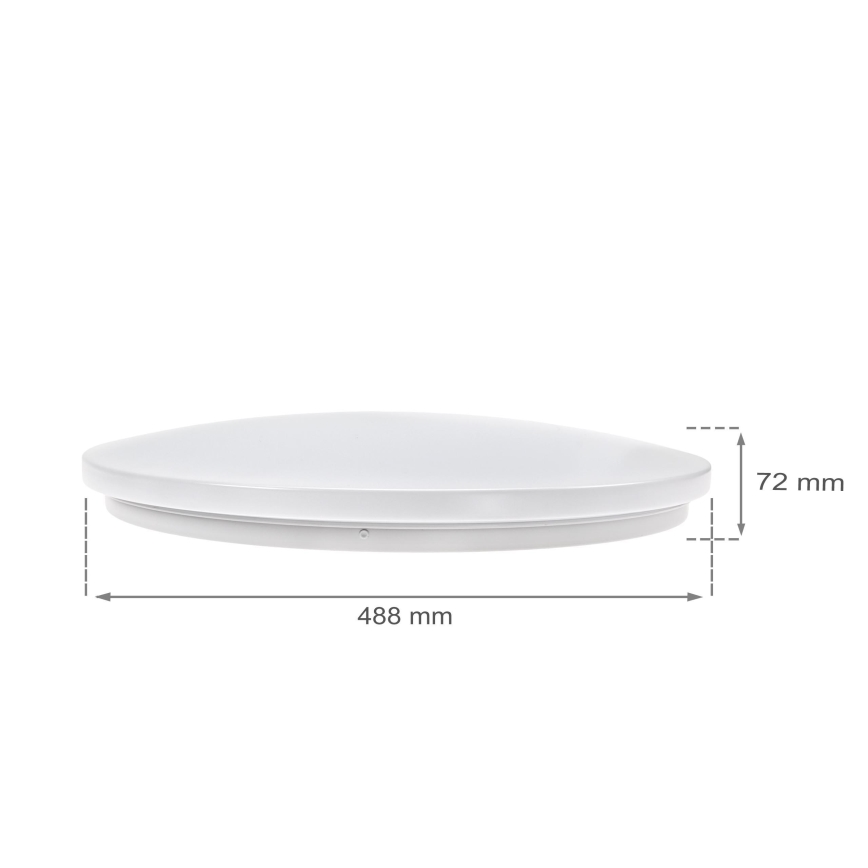 Iluminação de teto LED com regulação NYMPHEA LED/36W/230V 2700-6500K Wi-Fi Tuya