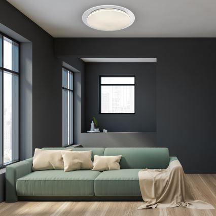 Iluminação de teto LED com regulação ONTARIO LED/80W/230V 3000-6000K + controlo remoto