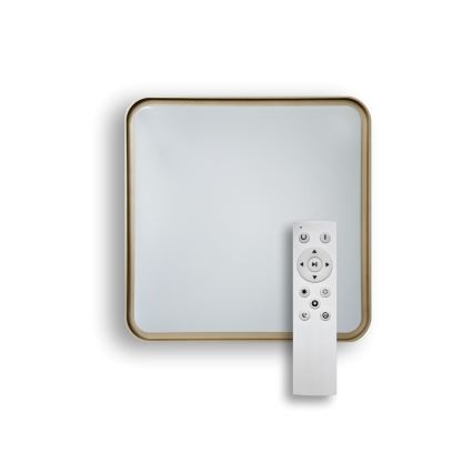 Iluminação de teto LED com regulação UNA LED/60W/230V 2700-6500K 50x50 cm + comando