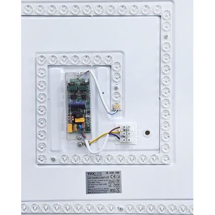 Iluminação de teto LED com regulação UNA LED/60W/230V 2700-6500K 50x50 cm + comando