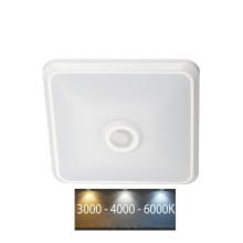 Iluminação de teto LED com sensor SAMSUNG CHIP LED/12W/230V 3000/4000/6000K branco