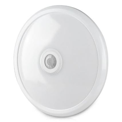 Iluminação de teto LED com sensor SAMSUNG CHIP LED/12W/230V 6400K diâmetro 29 cm
