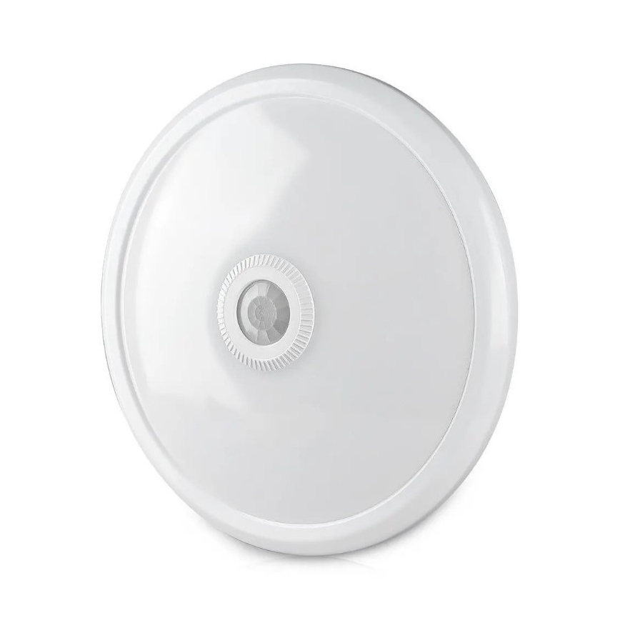 Iluminação de teto LED com sensor SAMSUNG CHIP LED/12W/230V 6400K diâmetro 29 cm