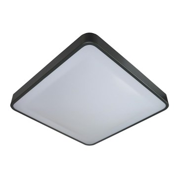 Iluminação de teto LED com sensor WILTON LED/24W/230V 37,5x37,5 cm antracite