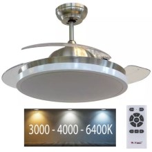 Iluminação de teto LED com ventoinha LED/30W/230V 3000/4000/6400K + CR